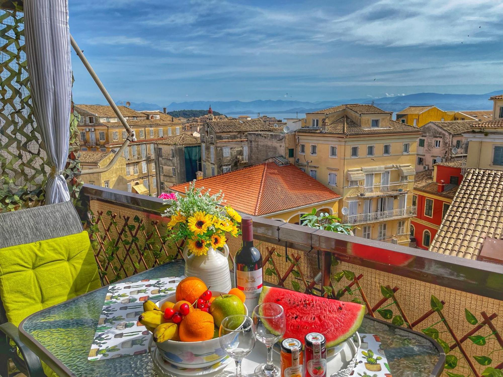 Corfu Panoramic View All The City Eksteriør bilde